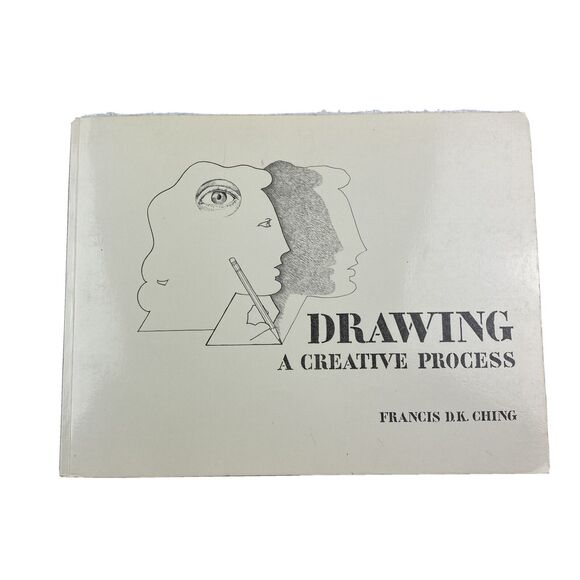 DRAWING A CREATIVE PROCESS Architectural Francis D. K. Ching Excellent Condition - Picture 1 of 4